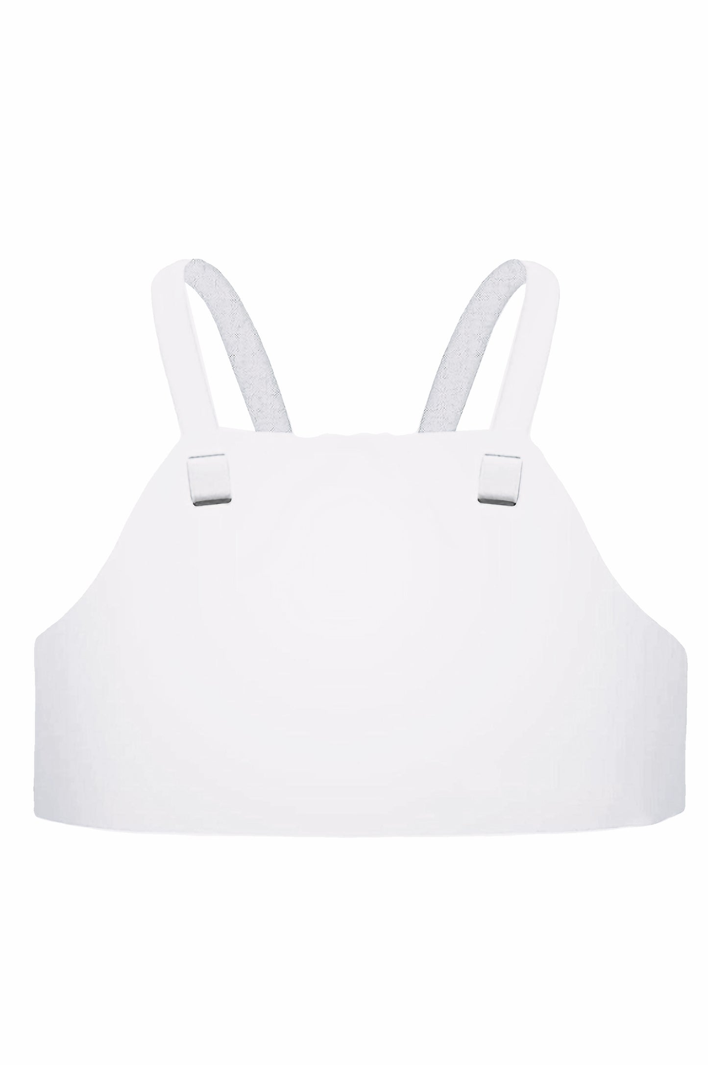 Protège poitrine en plastique rigide plat